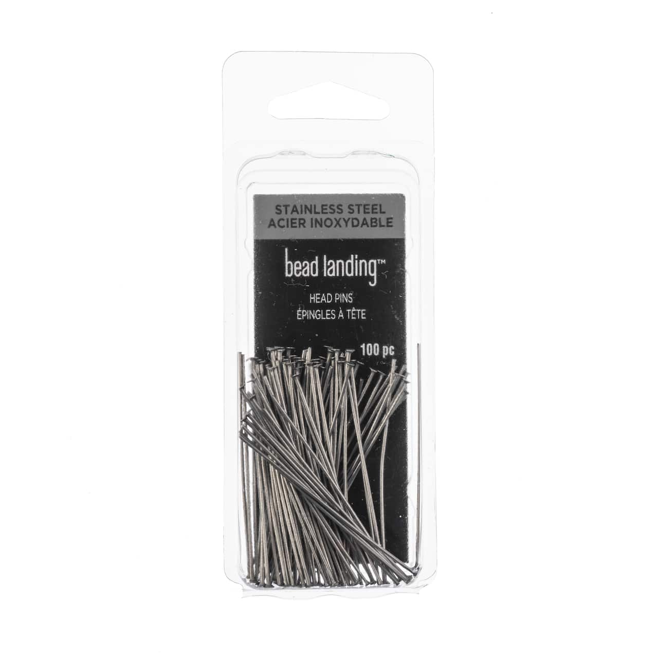 12 Packs: 100 ct. (1,200 total) 1.5" Head Pins by Bead Landing™